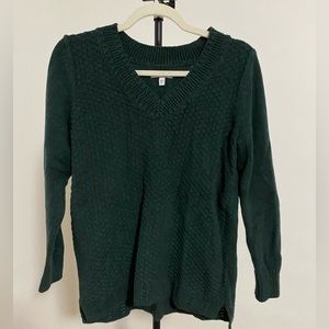 Sonoma Green Knit Sweater